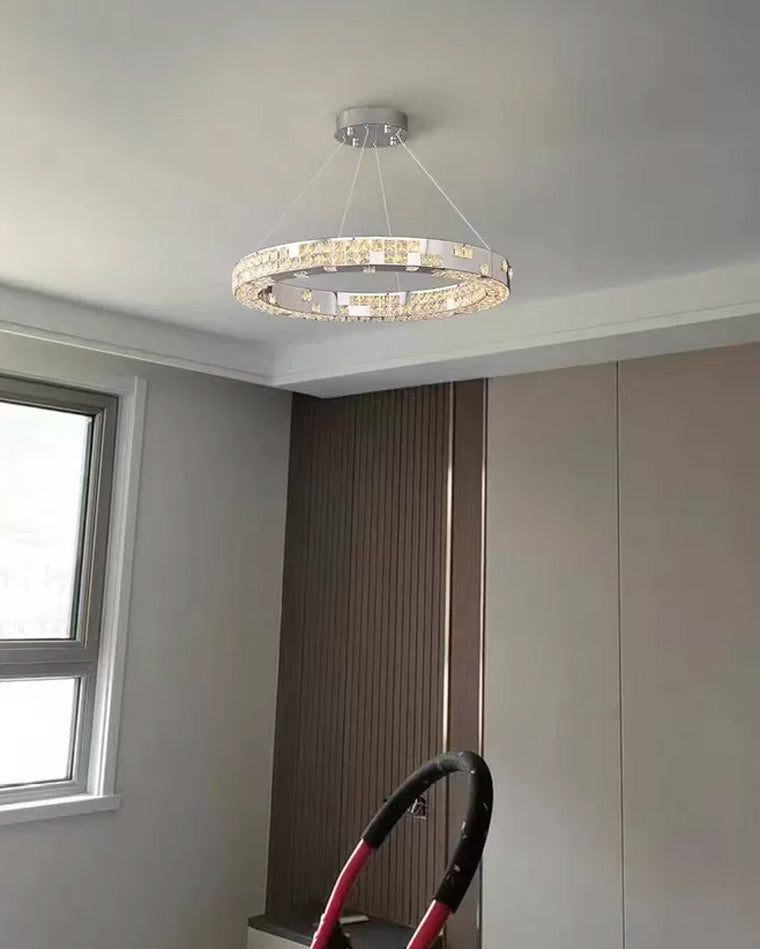 WOW Tiered Circular Crystal Chandelier-wow2544