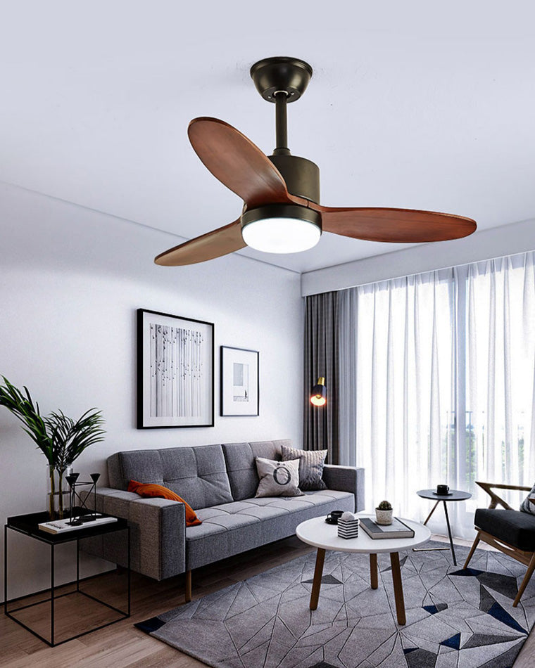 WOW Mid Century Modern Ceiling Fan Lamp-wow5043