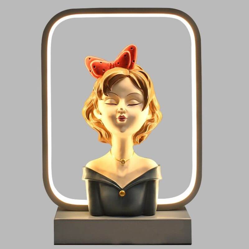 LED Cartoon Girl Lamp