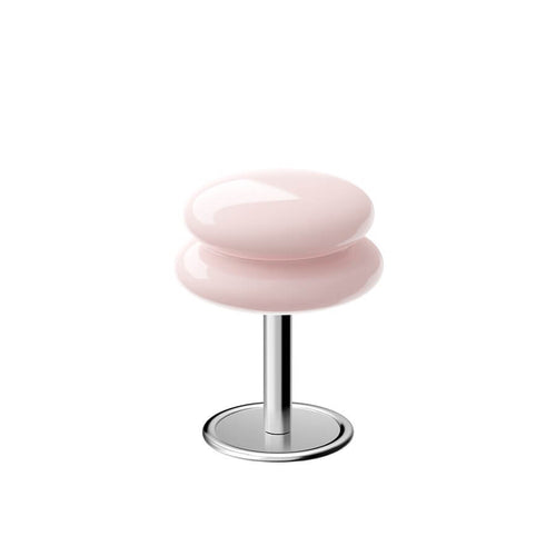 LED Cream Glass Table Lamp