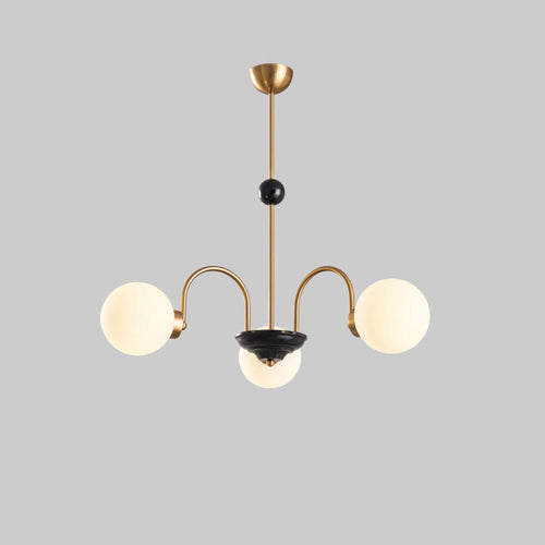 WOW Frosted Glass Globe Chandelier-wow2304