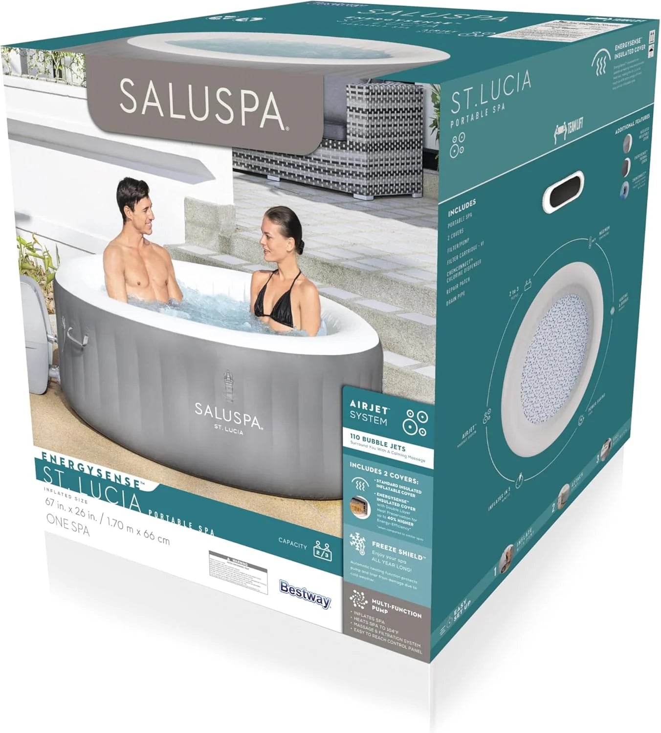 Inflatable Hot Tub Spa (71