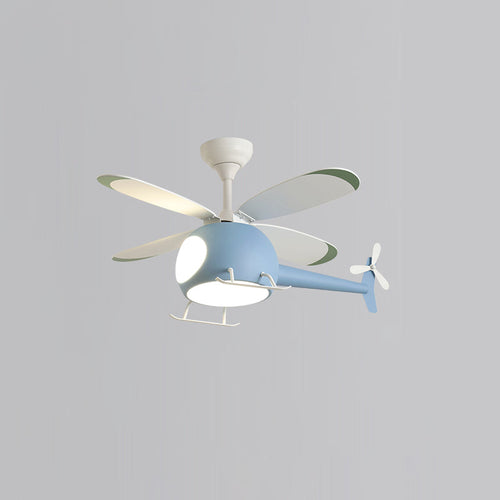 WOW Airplane Children Ceiling Fan Lamp-wow5007
