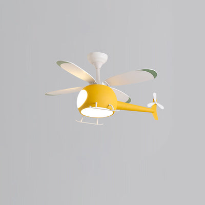 WOW Airplane Children Ceiling Fan Lamp-wow5007