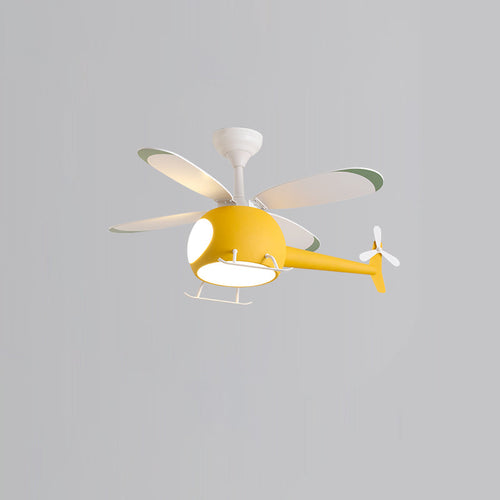 WOW Airplane Children Ceiling Fan Lamp-wow5007