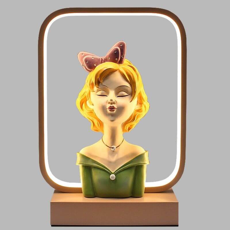 LED Cartoon Girl Lamp