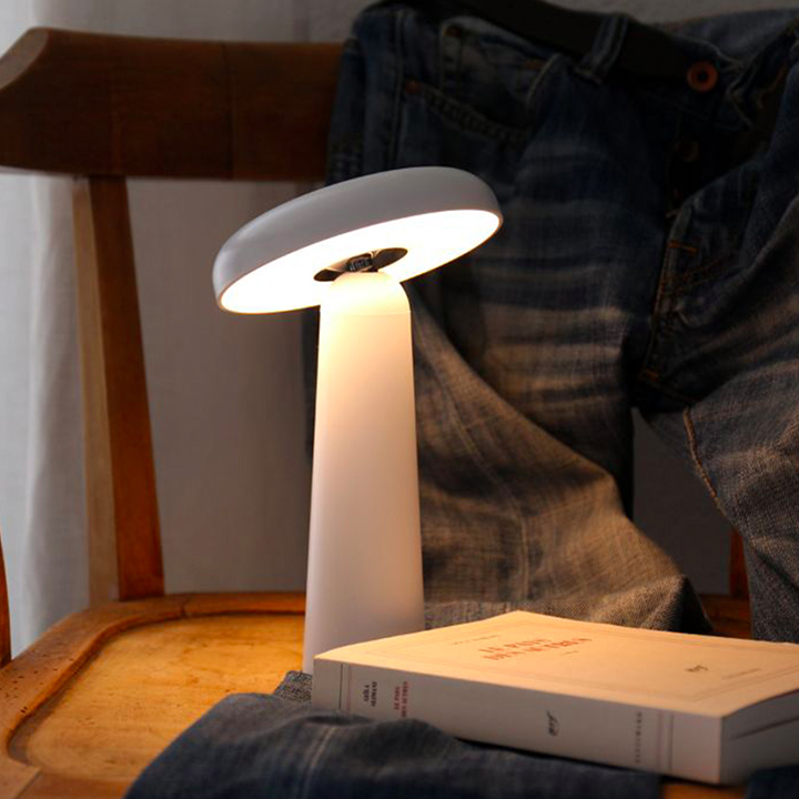 LED Portable Mushroom Table Lamp
