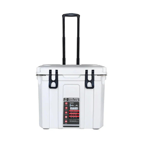 37 Quart Ice Chest Cooler Lockable Bottle Opener Insulated