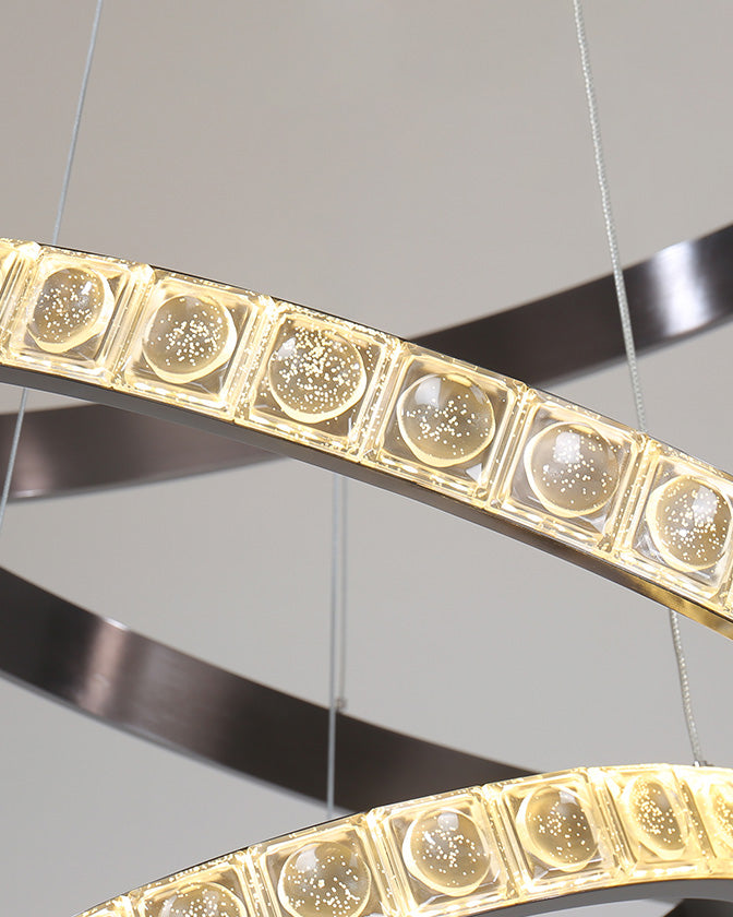 WOW Circular Led Crystal Chandelier-wow2549a