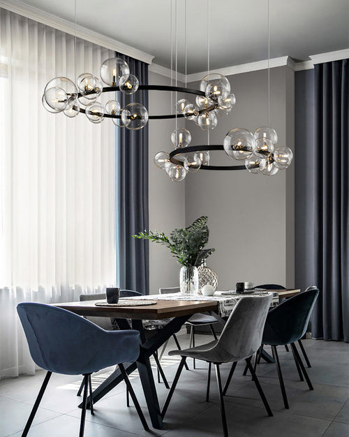 WOW Circular Glass Bubble Chandelier-wow2292