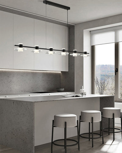 WOW Black Linear Chandelier-wow2222