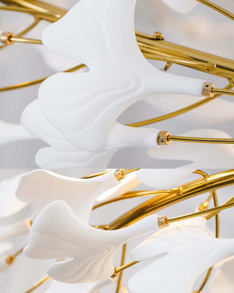 WOW Gingko Spiral Chandelier-wow2416