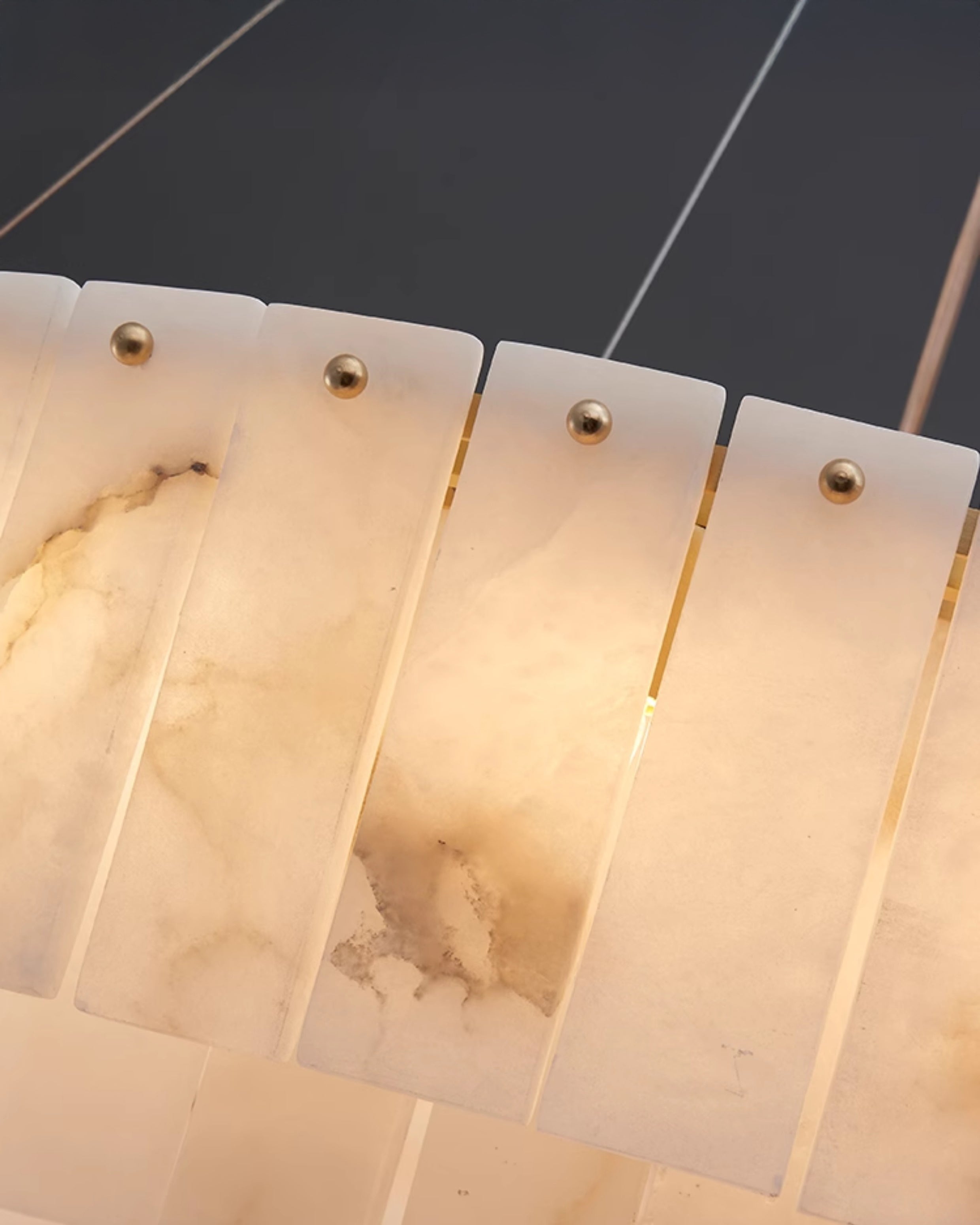 WOW Tiered Alabaster Chandelier-wow2844