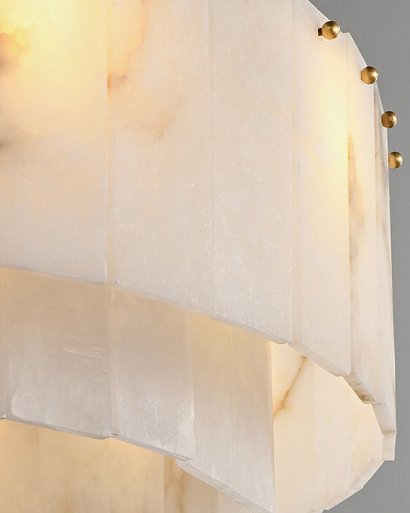 WOW Round Alabaster Chandelier-wow2843