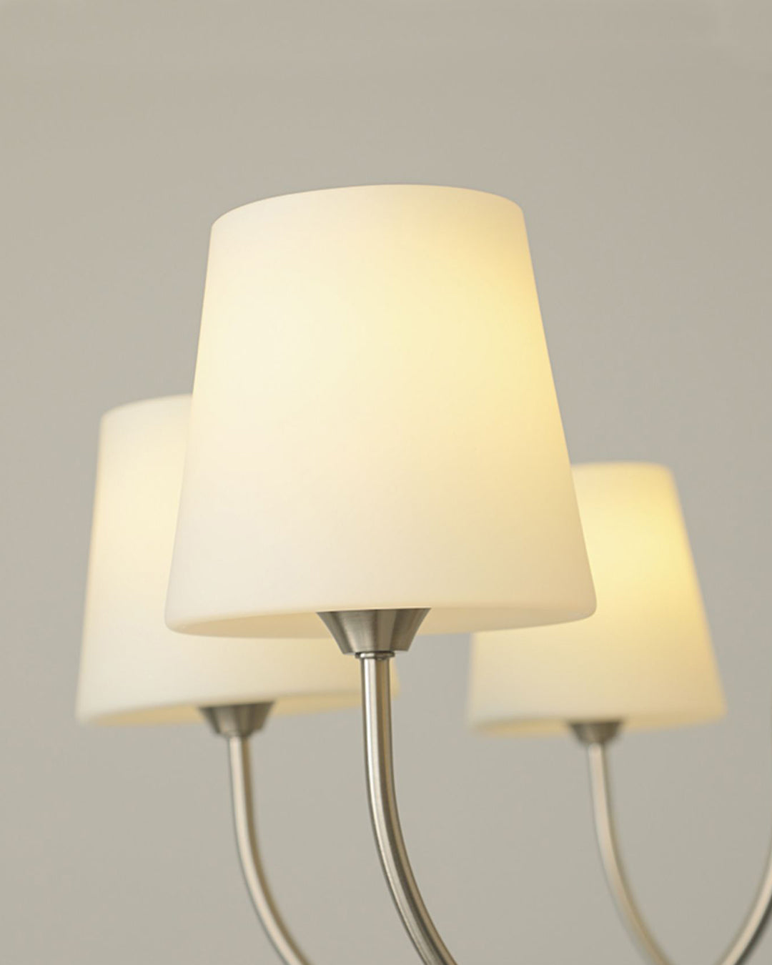 WOW Glass Shaded Arm Chandelier-wow2946