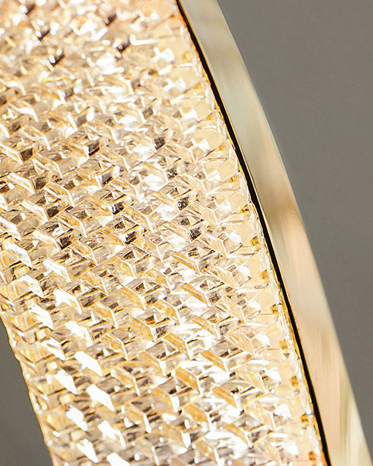 WOW Gold Tiered Ring led Chandelier-wow2796