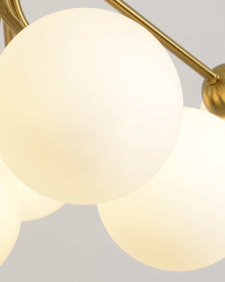 WOW Frosted Glass Globe Chandelier-wow2915