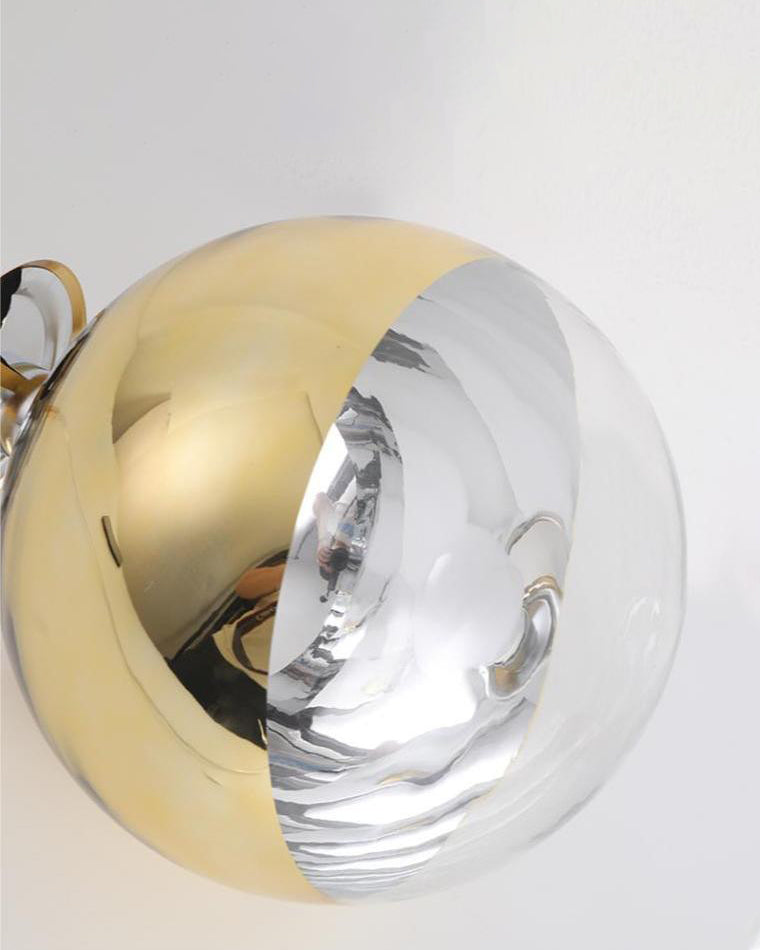 WOW Gold Chrome Globe Pendant Light-wow2691