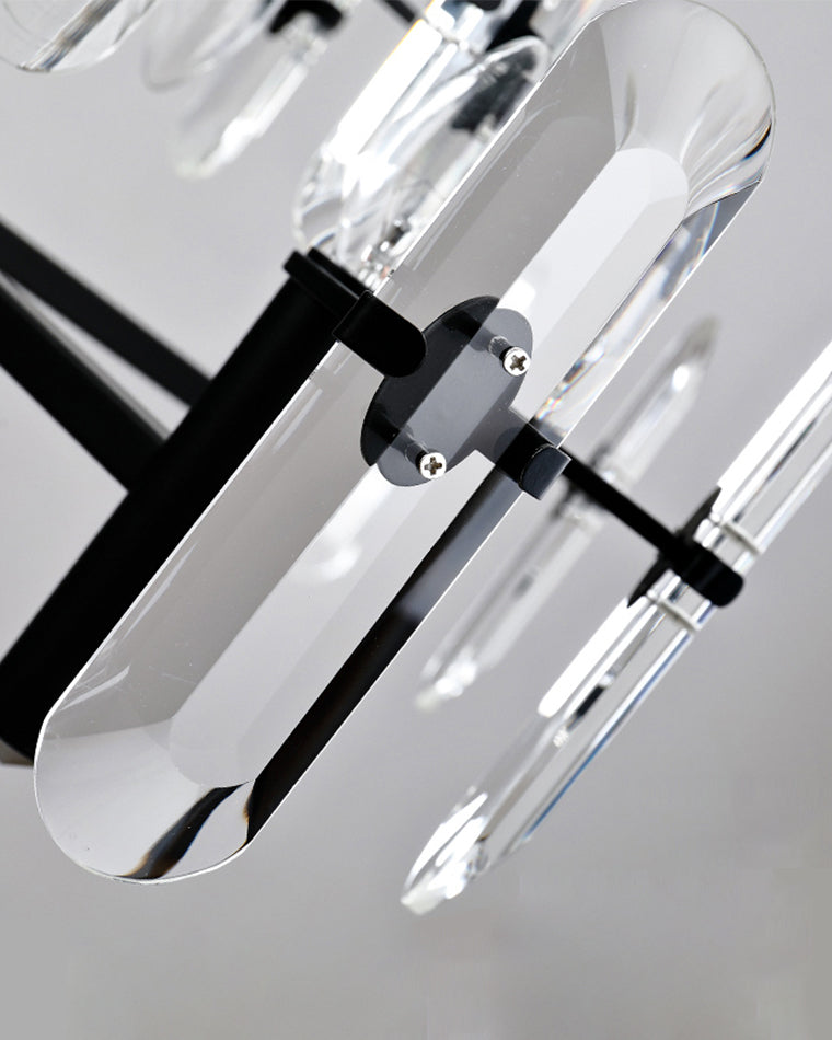 WOW Black Candle Crystal Chandelier-wow2519