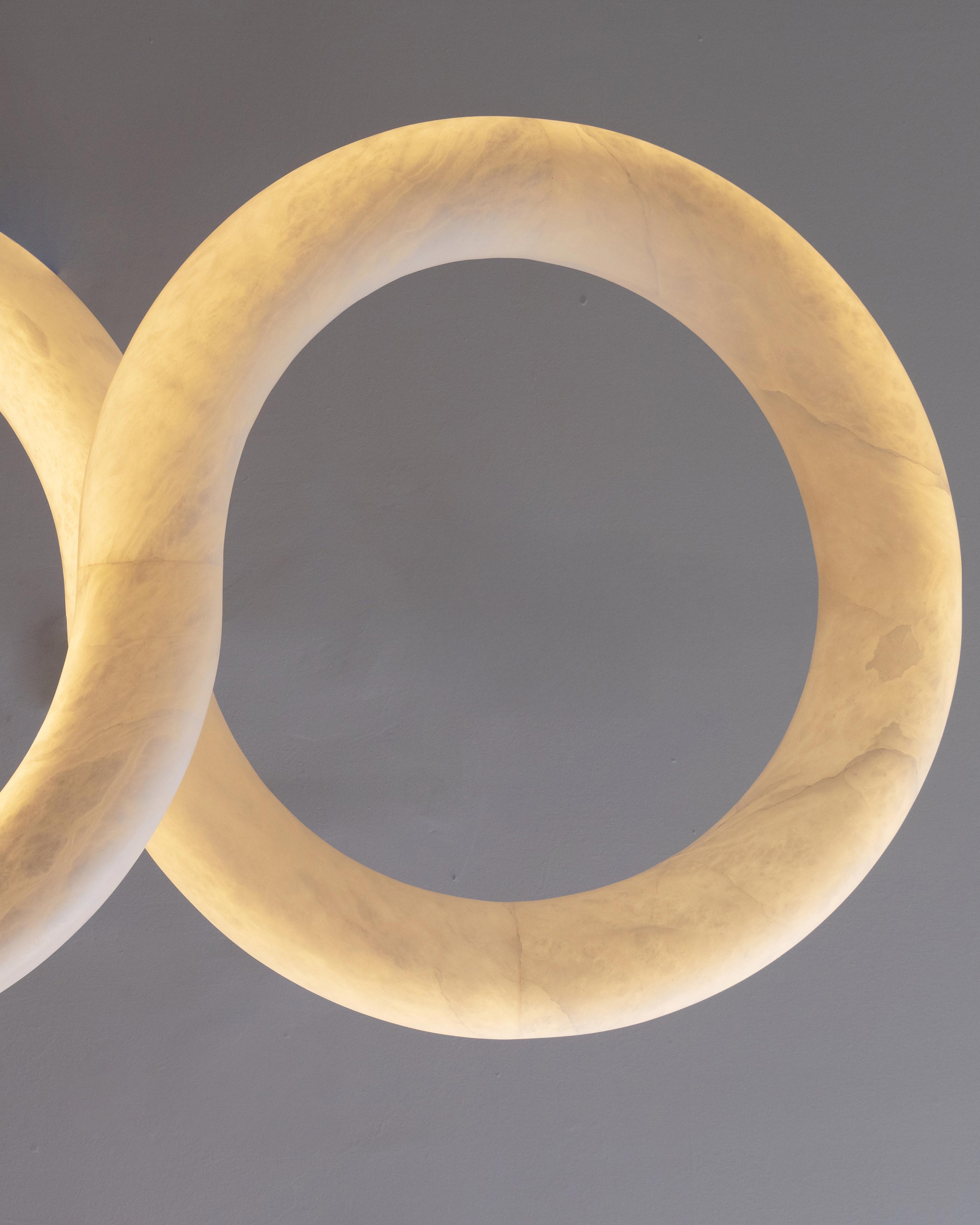 WOW Infinity Alabaster Chandelier-wow2887