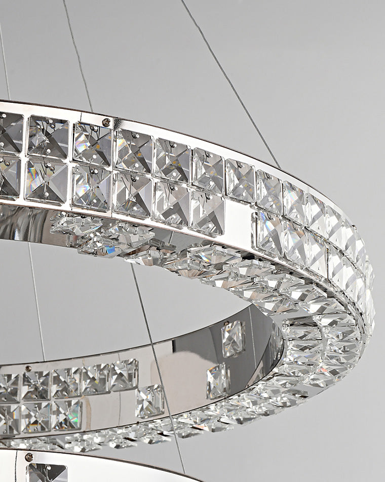 WOW Tiered Circular Crystal Chandelier-wow2544