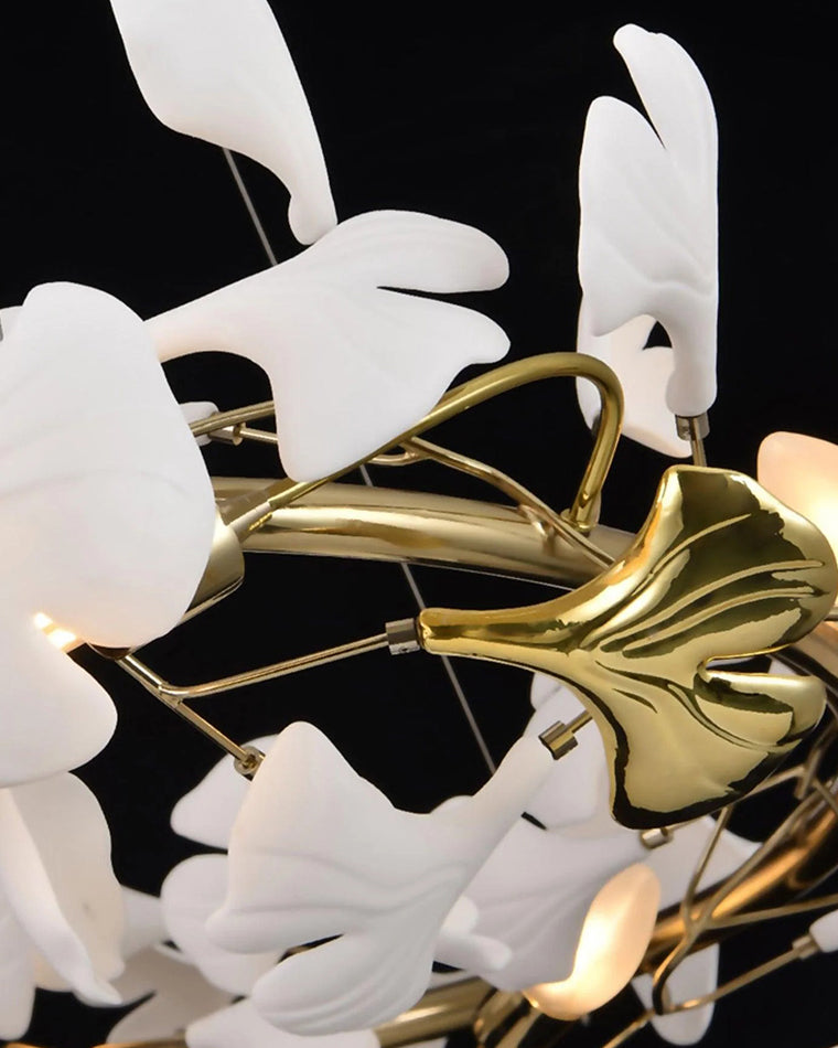 WOW Gingko Spiral Chandelier-wow2423