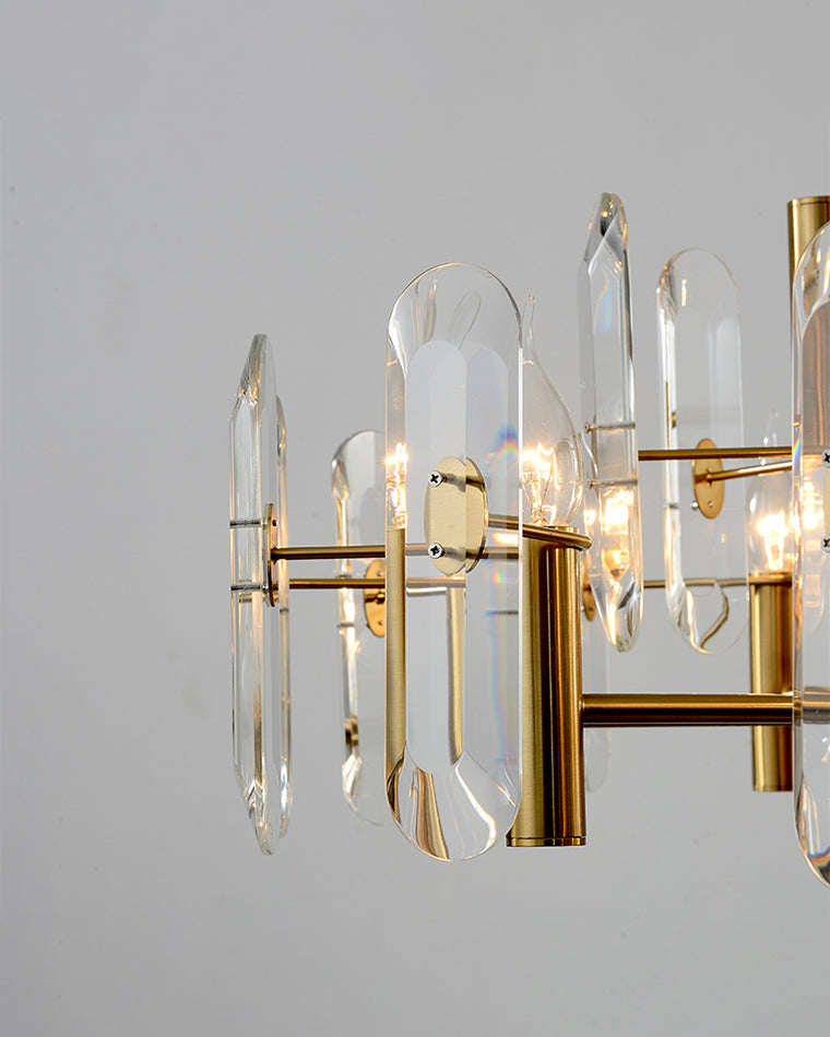 WOW Gold Candle Crystal Chandelier-wow2518