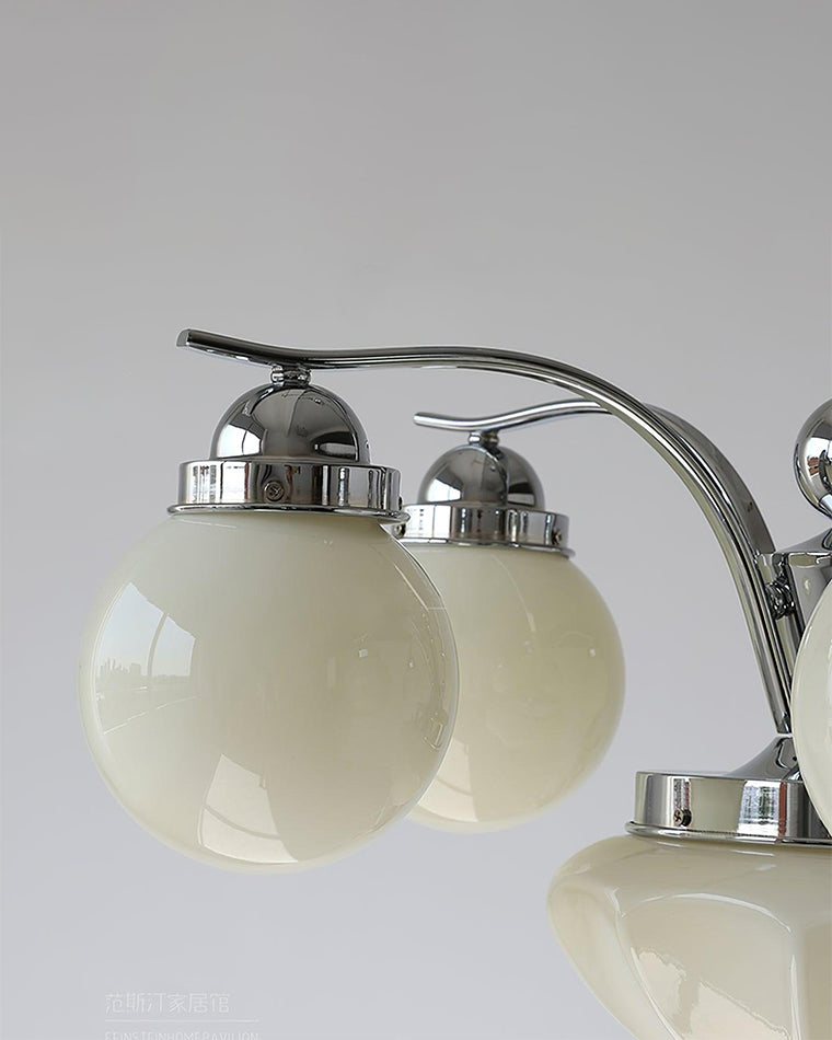 WOW Coloured Glass Globe Arm Chandelier-wow2785