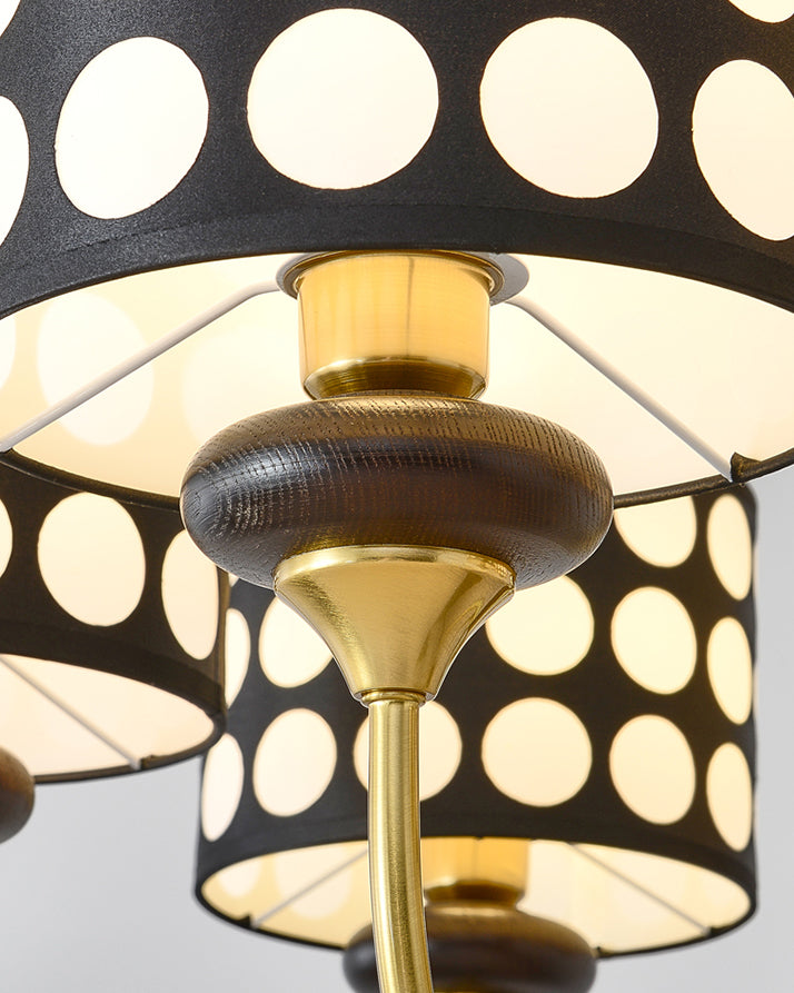WOW Polka Shaded Chandelier-wow2913
