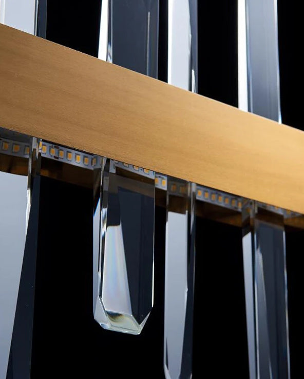 WOW Linear Crystal Chandelier-wow2485b