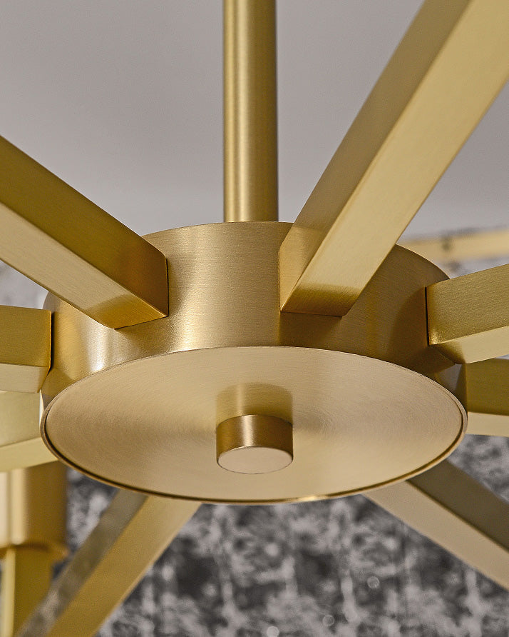 WOW Textured Glass Round Chandelier-wow2619