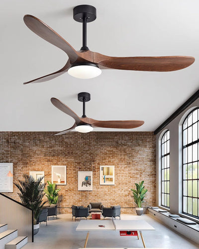 WOW 52in Propeller Wood Ceiling Fan Lamp-wow5008
