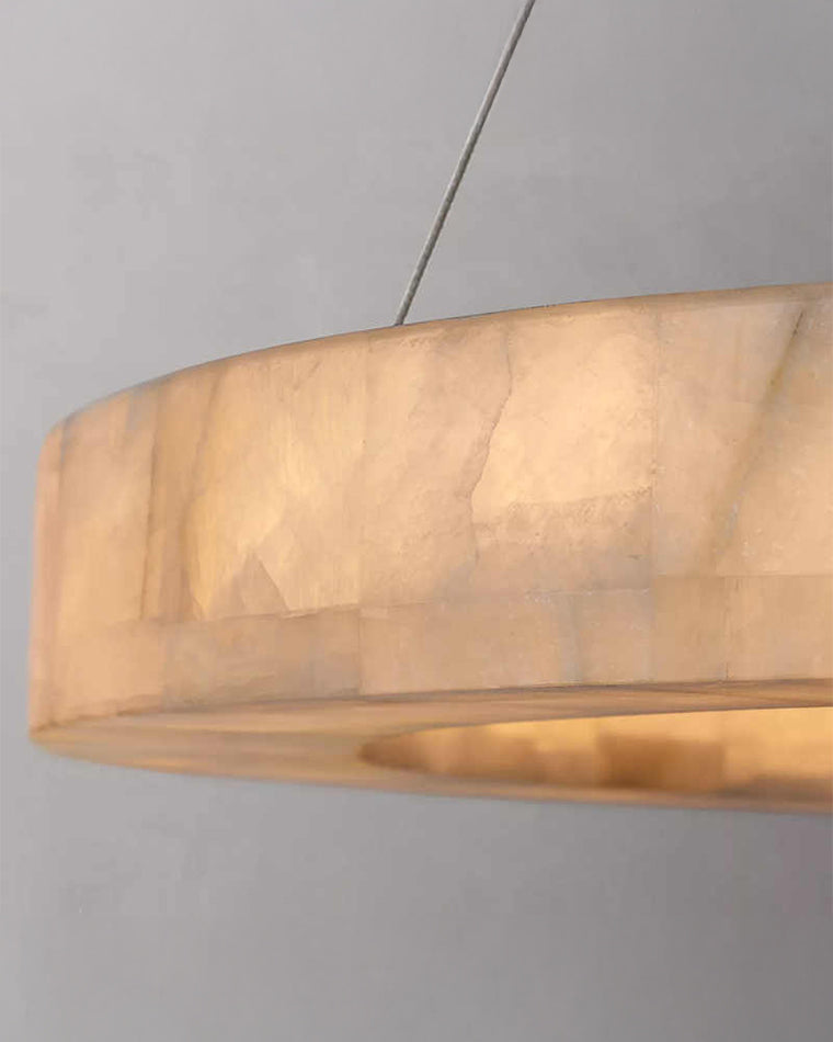 WOW Alabaster Circular Chandelier-wow2803