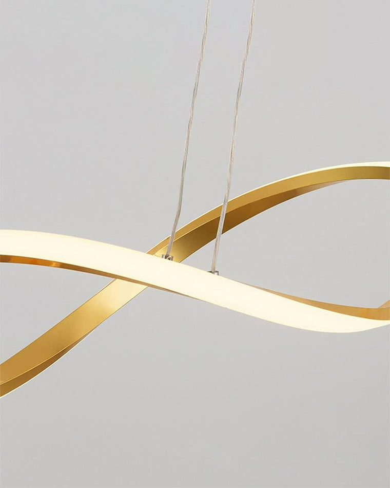 WOW Spiral Led Horizontal Chandelier-wow2764
