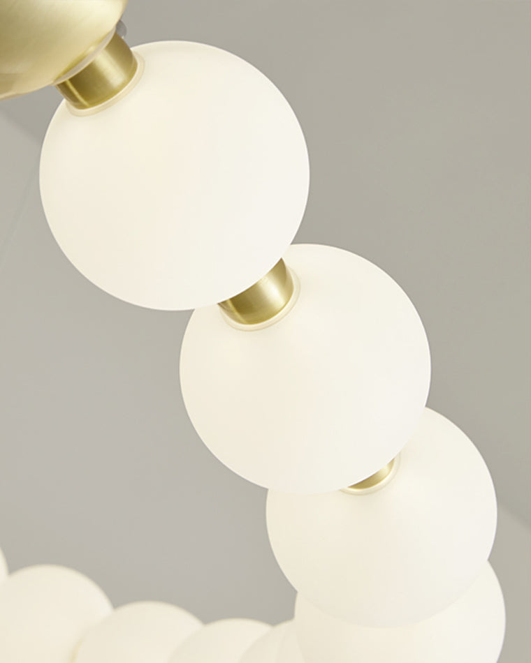 WOW Spiral Pearl Chandelier-wow2812