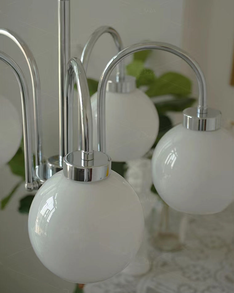WOW Glass Globe Arm Chandelier-wow2718
