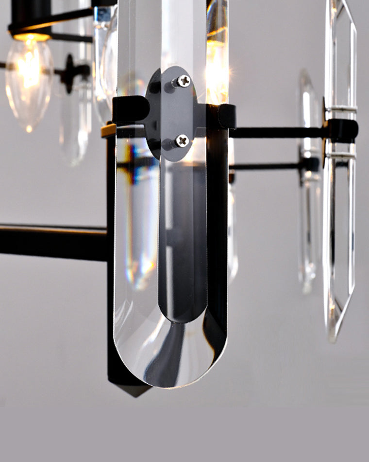 WOW Black Candle Crystal Chandelier-wow2519