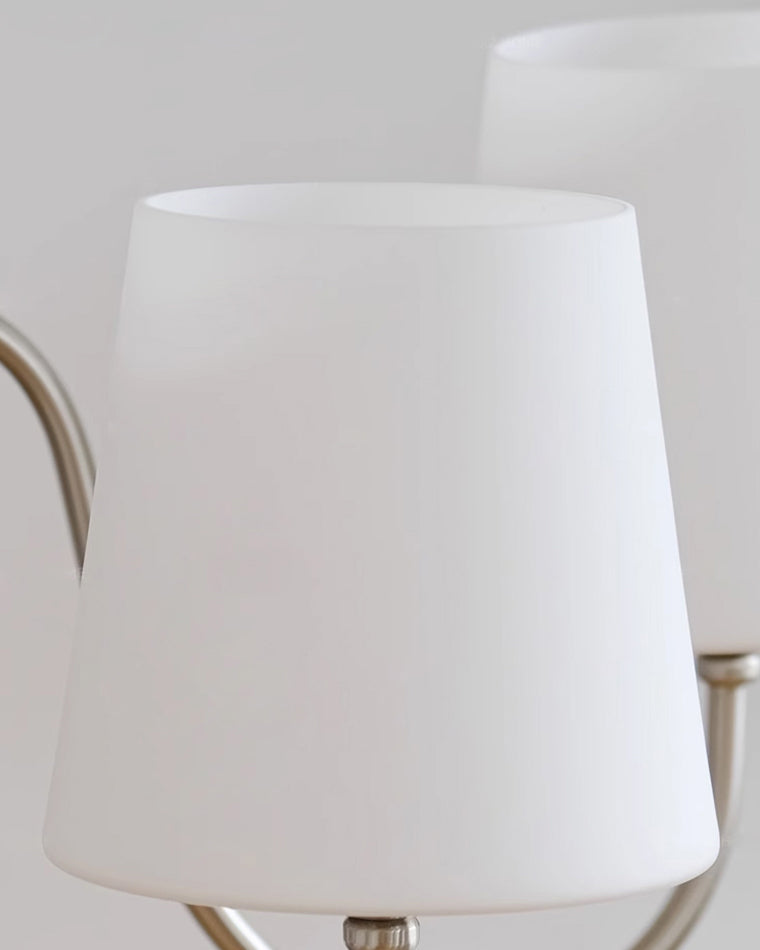 WOW Glass Shaded Arm Chandelier-wow2946