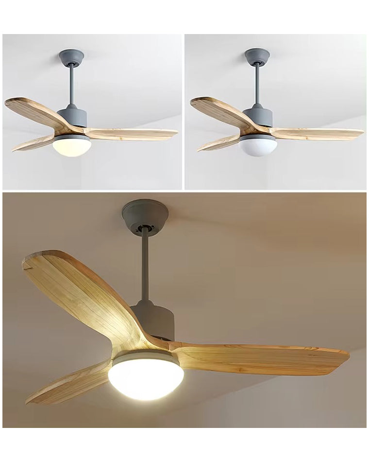 WOW Mid Century Modern Ceiling Fan Lamp-wow5119