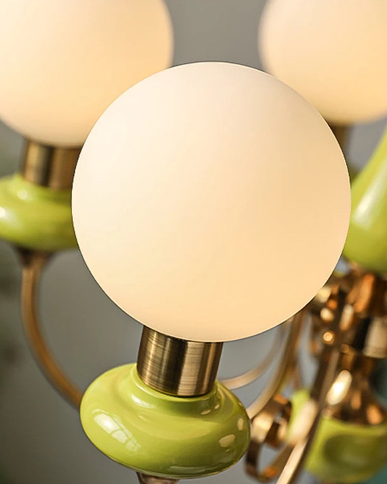 WOW Glass Globe French Chandelier-wow2958