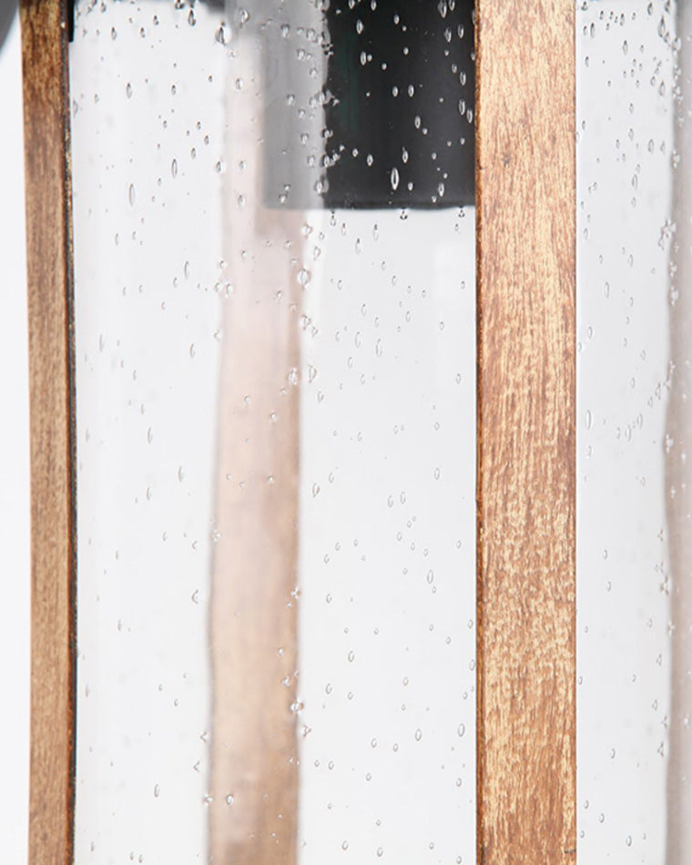 WOW Rustic Seeded Glass Outdoor Sconce-wow9146