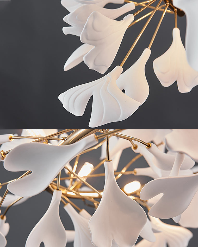 WOW Gingko Spiral Chandelier-wow2416