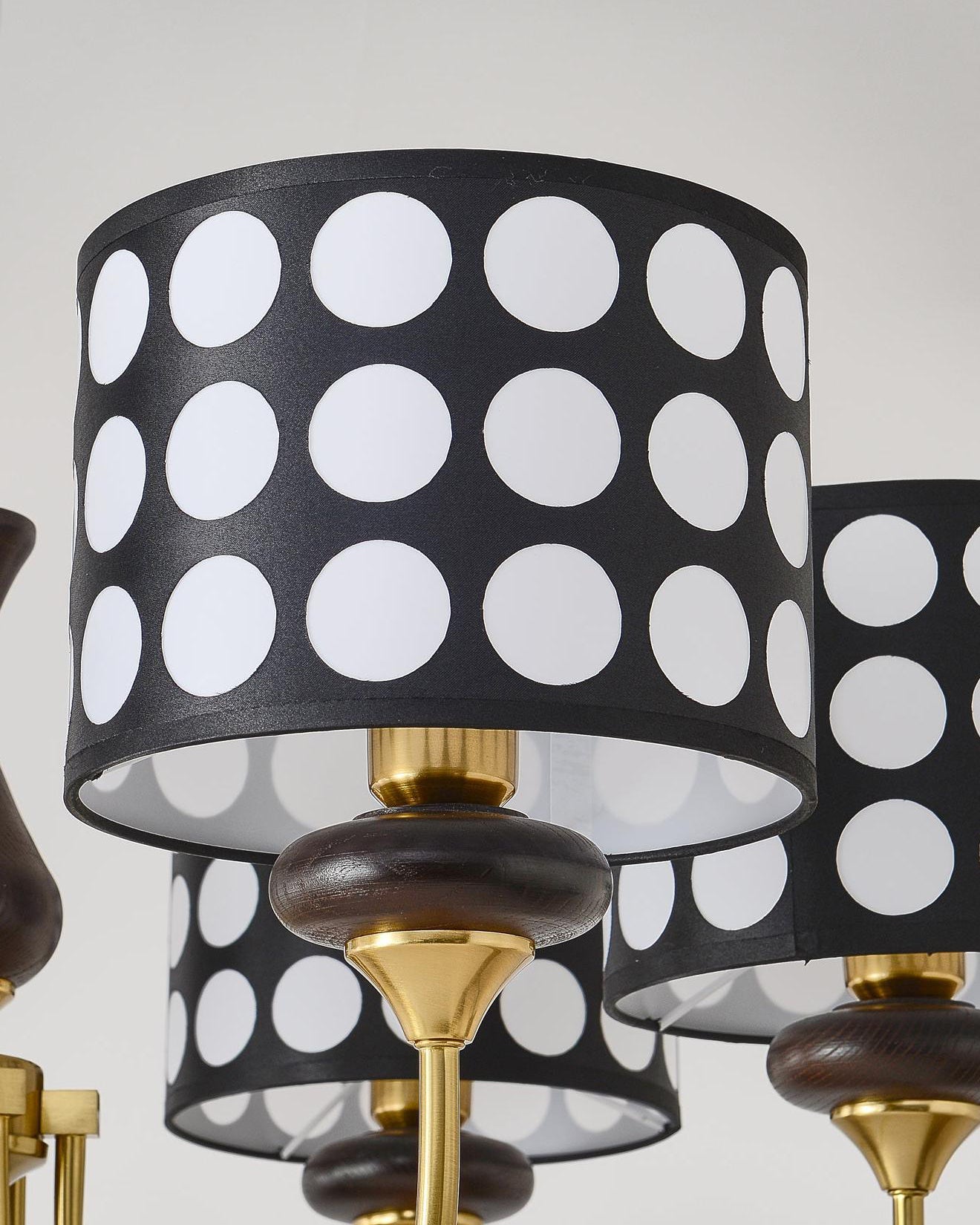 WOW Polka Shaded Chandelier-wow2913