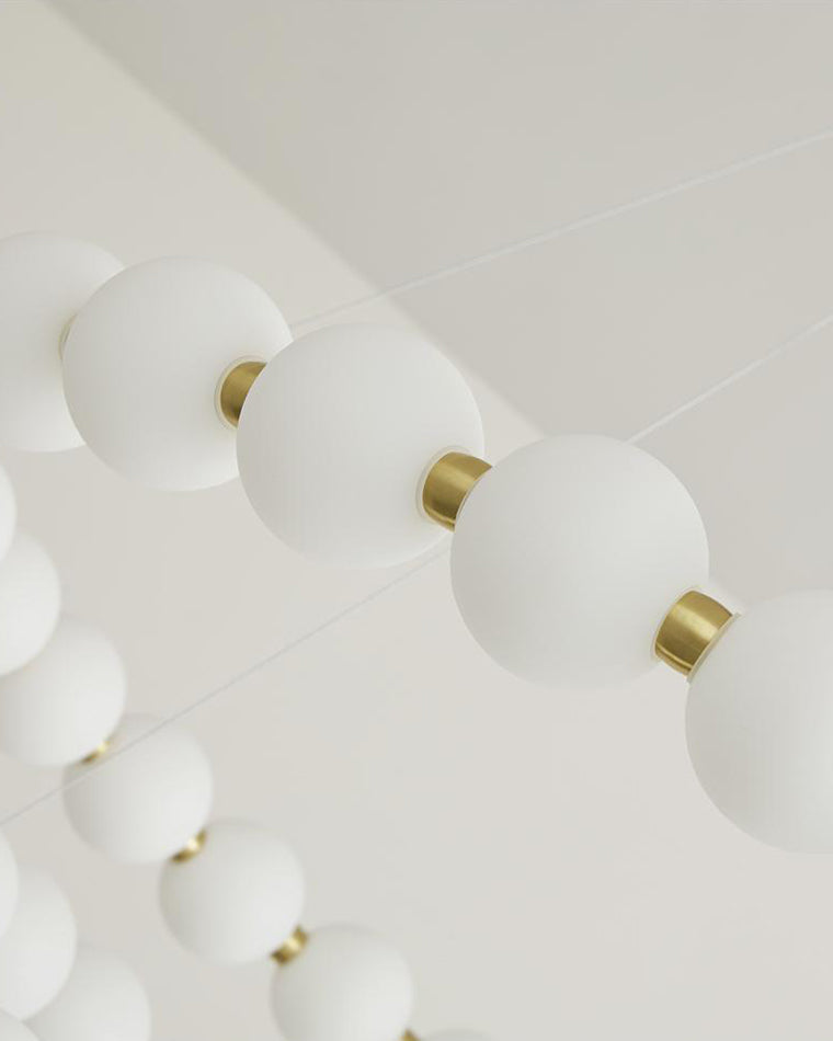 WOW Spiral Pearl Chandelier-wow2812