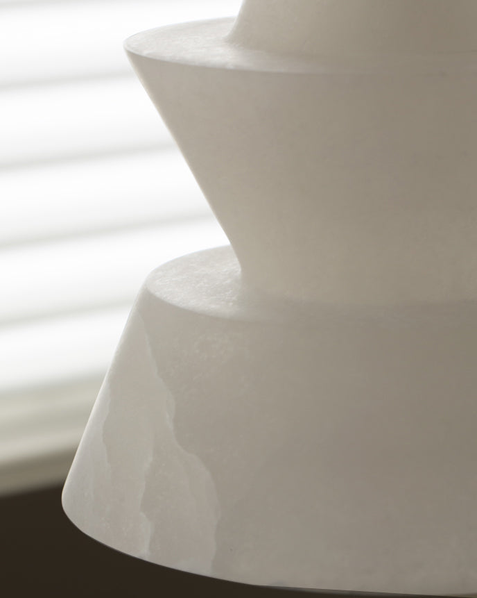 WOW Hat Shaded Alabaster Pendant Light-wow2896