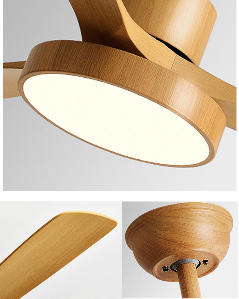 WOW 3 Blade Modern Ceiling Fan Lamp-wow5123