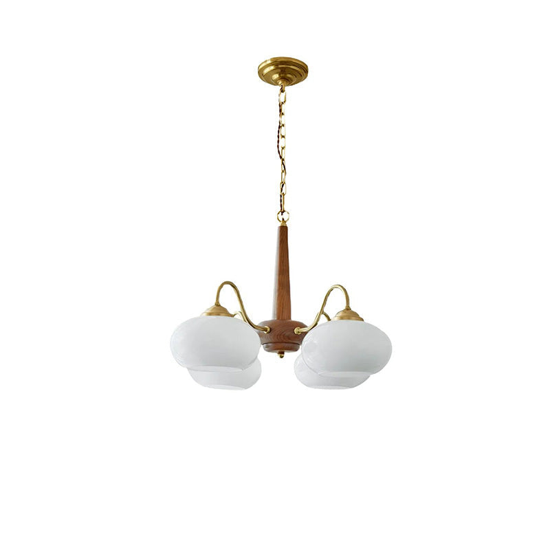 WOW Retro Milk Glass Chandelier-wow2303