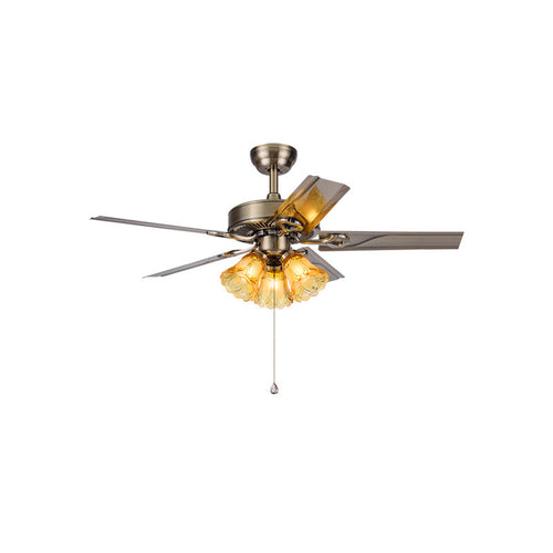 WOW Vintage Ceiling Fan Chandelier-WOW5018