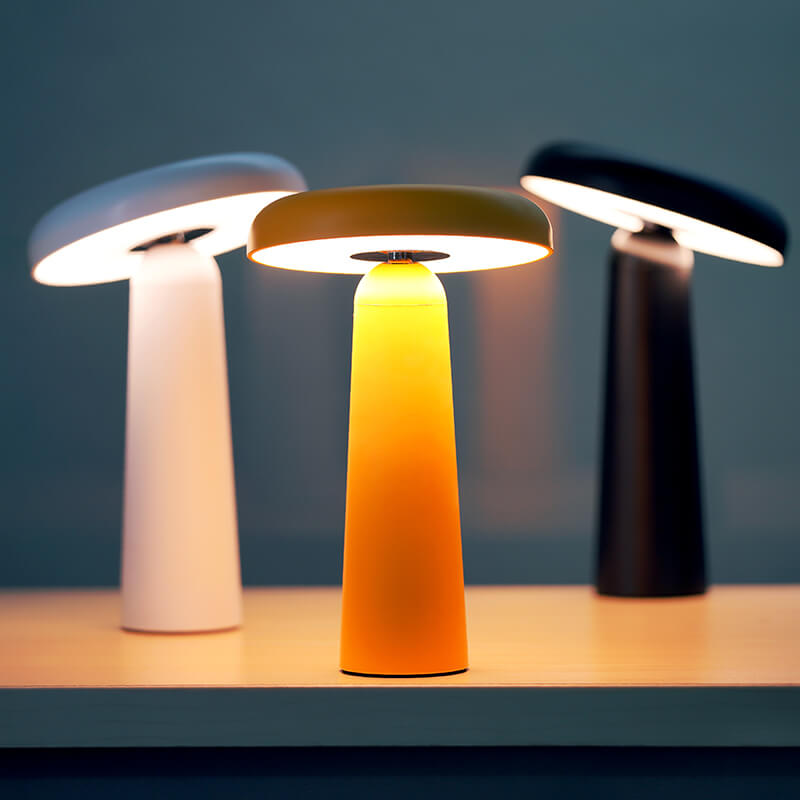 LED Portable Mushroom Table Lamp