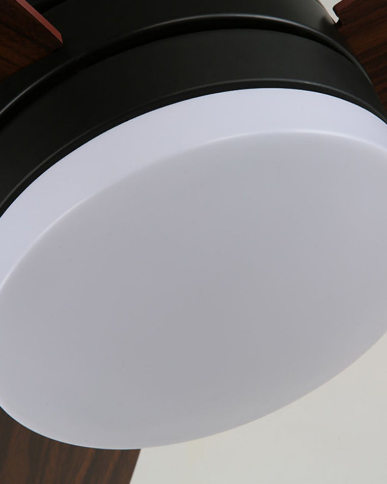 WOW 3 Wood Blade Ceiling Fan Lamp-wow5001